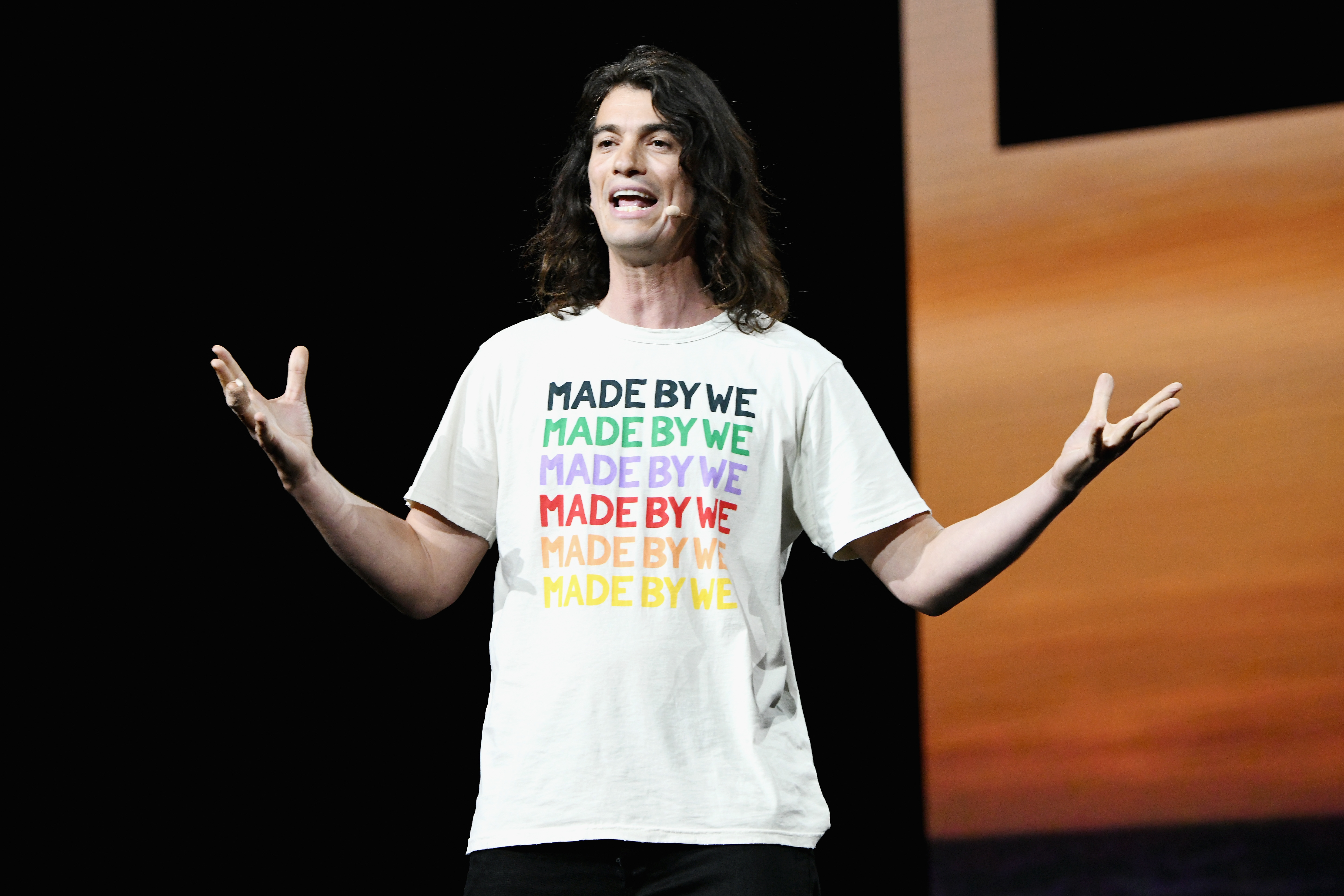 WeWork CEO Adam Neumann before his $1.7 billion payout deal