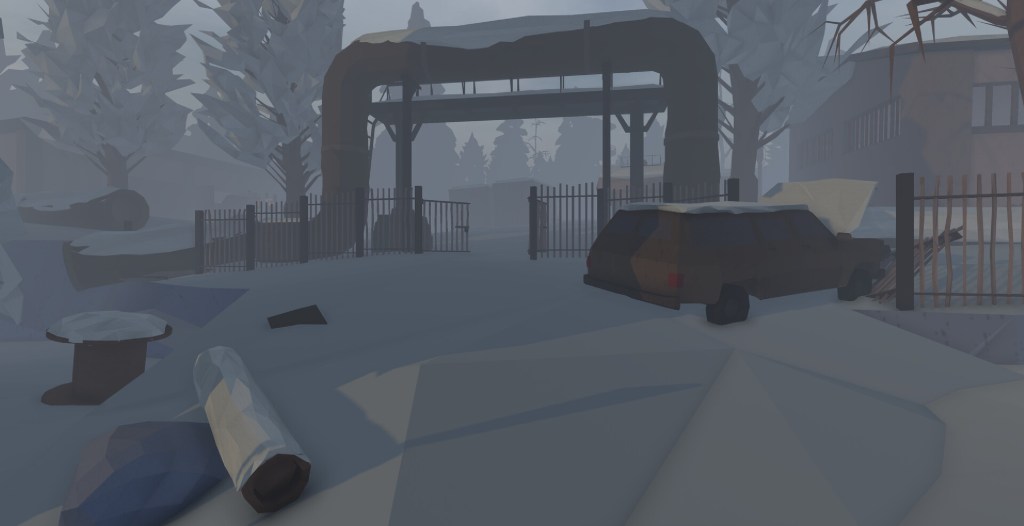 A gameplay screenshot showing off part of the world of Frozen Ship